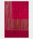 Magenta Banaras Tussar Saree T1896934