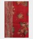 Red Tussar Saree T2020613