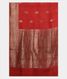 Red Tussar Saree T2020614