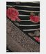 Dark Grey Tussar Printed Saree T2043881