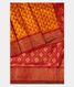 Yellow Ikat Silk Saree T1873152
