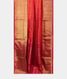 Pinkish Orange Ikat Silk Saree T2047073