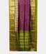 Purple Ikat Silk Saree T2049213
