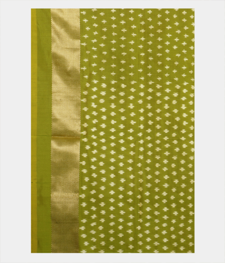 Purple Ikat Silk Saree T2049214