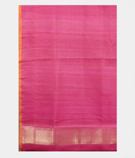 Pink Banaras Tussar Silk Saree T2068733