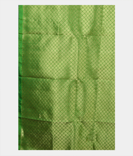 Green Handwoven Kanjivaram Silk Saree T1845143