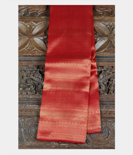 Red Handwoven Kanjivaram Silk Saree T206313-image