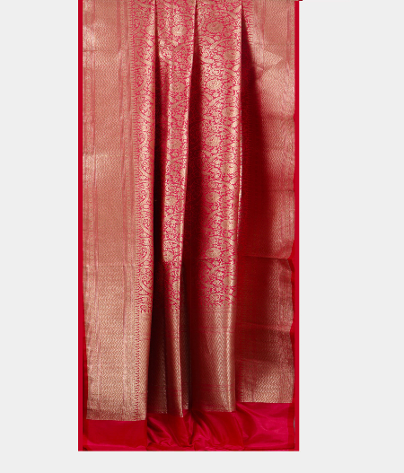 Pink Banaras Silk Saree T1990062