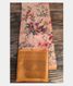 Peach Printed Kanjivaram Silk Pavadai T1907412