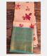 Cream Printed Kanjivaram Silk Pavadai T1907422