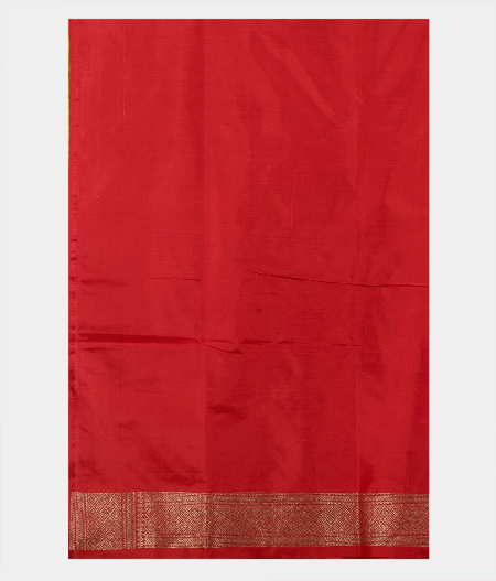 Yellow Banaras Silk Saree T1737983