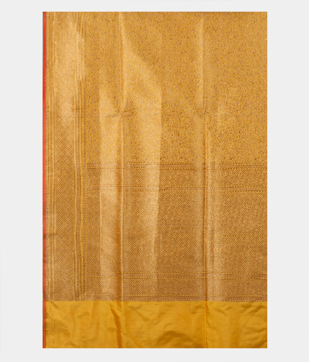 Yellow Banaras Silk Saree T1737984