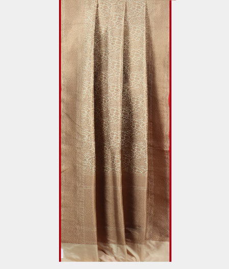 White Banaras Silk Saree T2029602