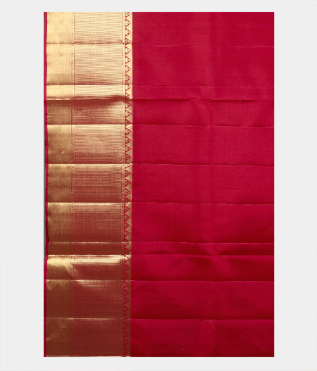 Red Soft Silk Saree T2068393