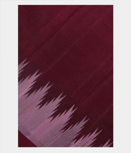 Maroon Handwoven Kanjivaram Silk Saree T209808-image