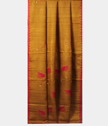 dark-beige-tussar-embroidery-saree-t187362-t187362-b