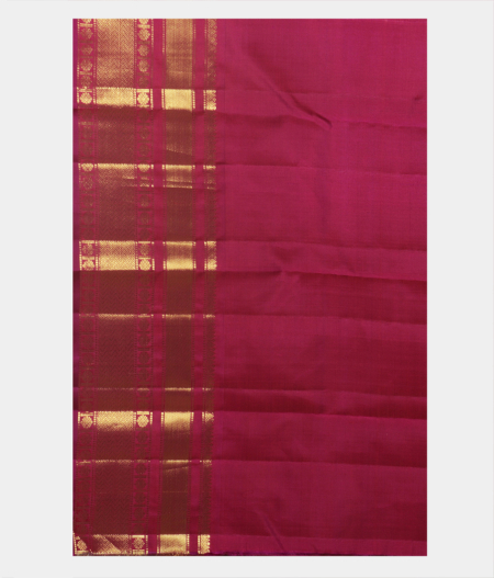 Yellowish Green Handwoven Kanjivaram Silk Saree T2102633