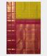 Yellowish Green Handwoven Kanjivaram Silk Saree T2102634