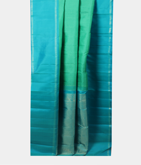 Green Handwoven Kanjivaram Silk Saree T2106102