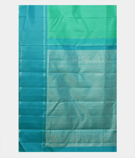 Green Handwoven Kanjivaram Silk Saree T2106104