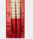 White Ikat Silk Saree T2047212