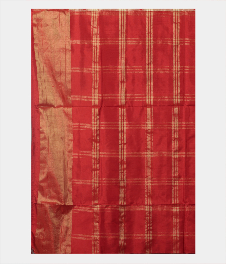 White Ikat Silk Saree T2047213