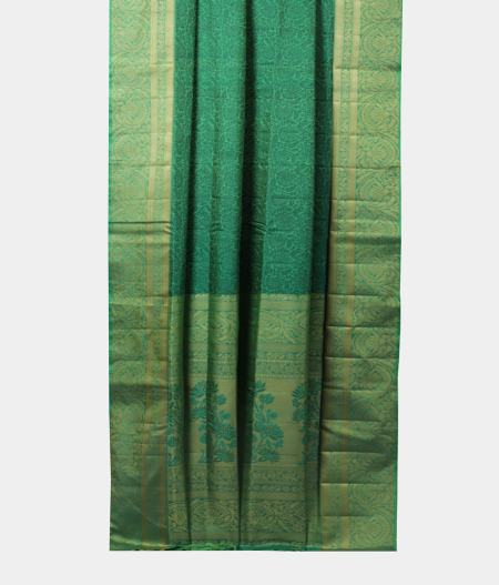 Green Soft Silk Saree T2100032