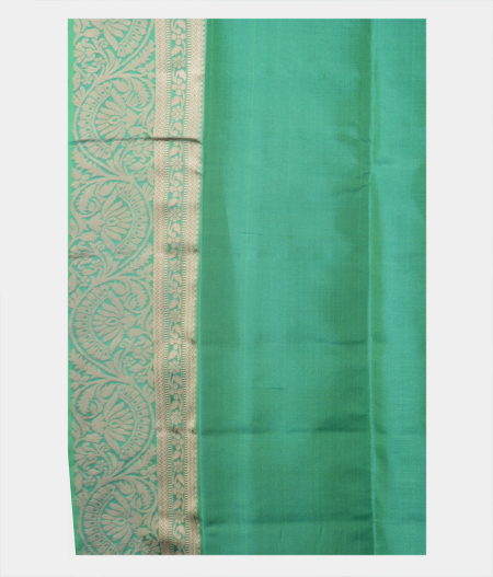 Green Soft Silk Saree T2100033