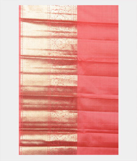Green Handwoven Kanjivaram Silk Pavadai T2112453