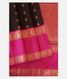 Brown Handwoven Kanjivaram Silk Saree T2037343