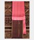 Pinkish Orange Handwoven Kanjivaram Silk Pavadai T2082531