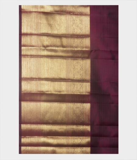 Green Handwoven Kanjivaram Silk Pavadai T2112383