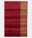 Maroon Kora Organza Kanjivaram Silk Saree T2107575