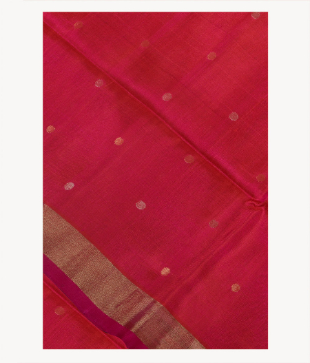Red Uppada Silk Saree T211308-image
