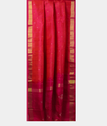 Red Uppada Silk Saree T2113082