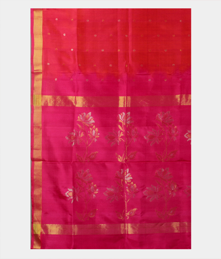 Red Uppada Silk Saree T2113084