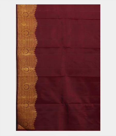 Green Handwoven Kanjivaram Silk Saree T2061283