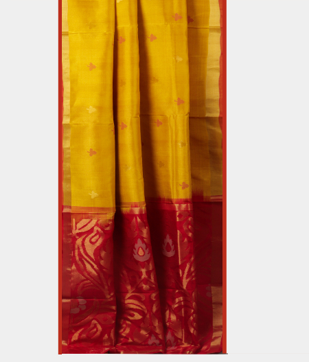 Yellow Uppada Silk Saree T2112932