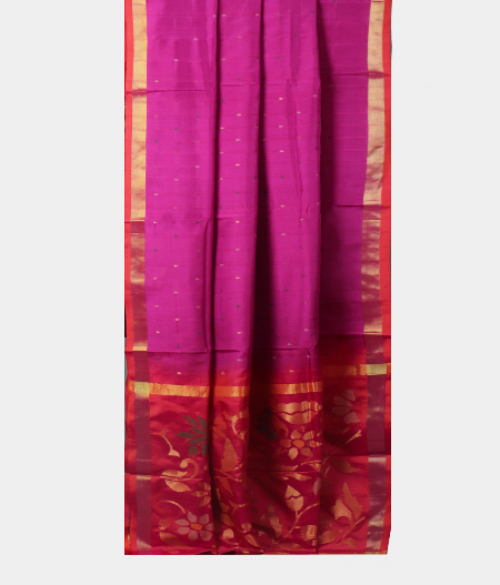 Pink Uppada Silk Saree T2112682