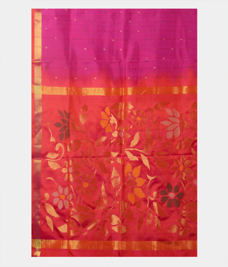 Pink Uppada Silk Saree T2112684