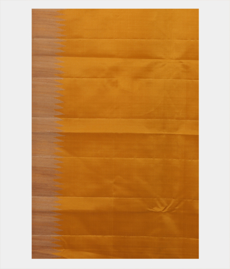 Yellow Handwoven Kanjivaram Silk Saree T2098073