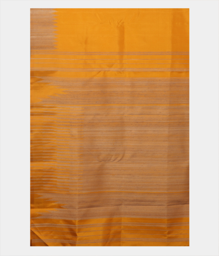 Yellow Handwoven Kanjivaram Silk Saree T2098074