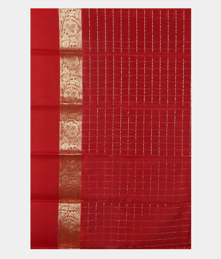 Grey Silk Cotton Saree T1998033