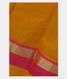 Yellow Silk Cotton Saree T2000491