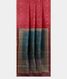 Red Tussar Printed Saree T1900872