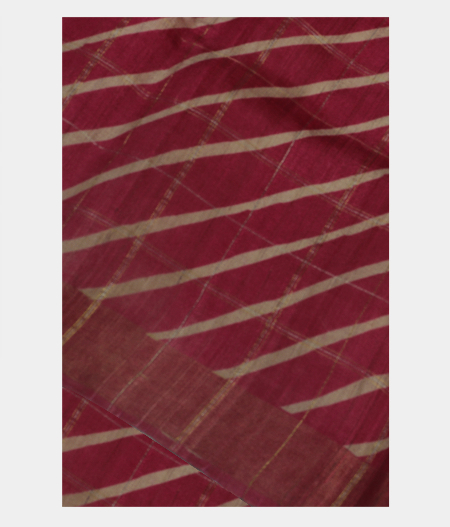 Pink Tussar Printed Saree T211461-image