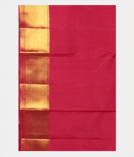 Magenta Handwoven Kanjivaram Silk Saree T1929225