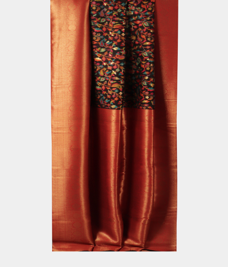 Black Cashmere Kani Silk Saree T2134642