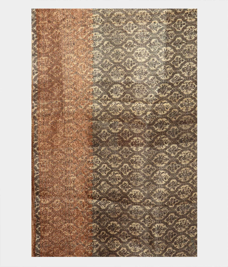 Beige Tussar Printed Saree T2114633