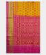 Yellow Patola Silk Saree T1548004